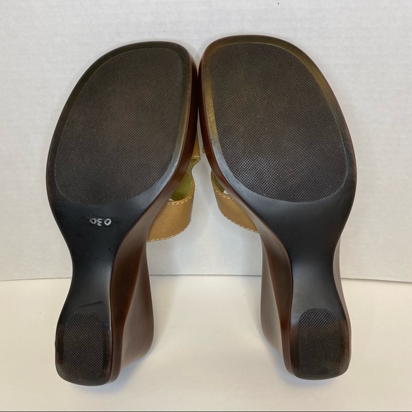 Azaleia Leather Sandals Tan Women’s Size 8.5M - Picture 5 of 9